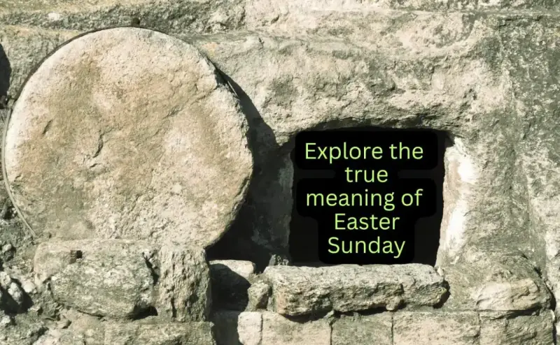 The empty tomb, a symbol of hope and new beginnings, invites us to explore the true meaning of Easter Sunday.